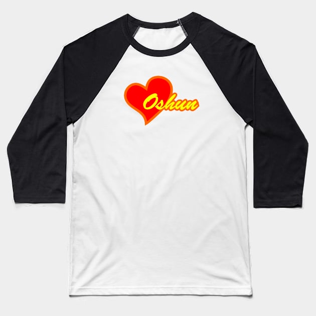 Oshun Baseball T-Shirt by Korvus78